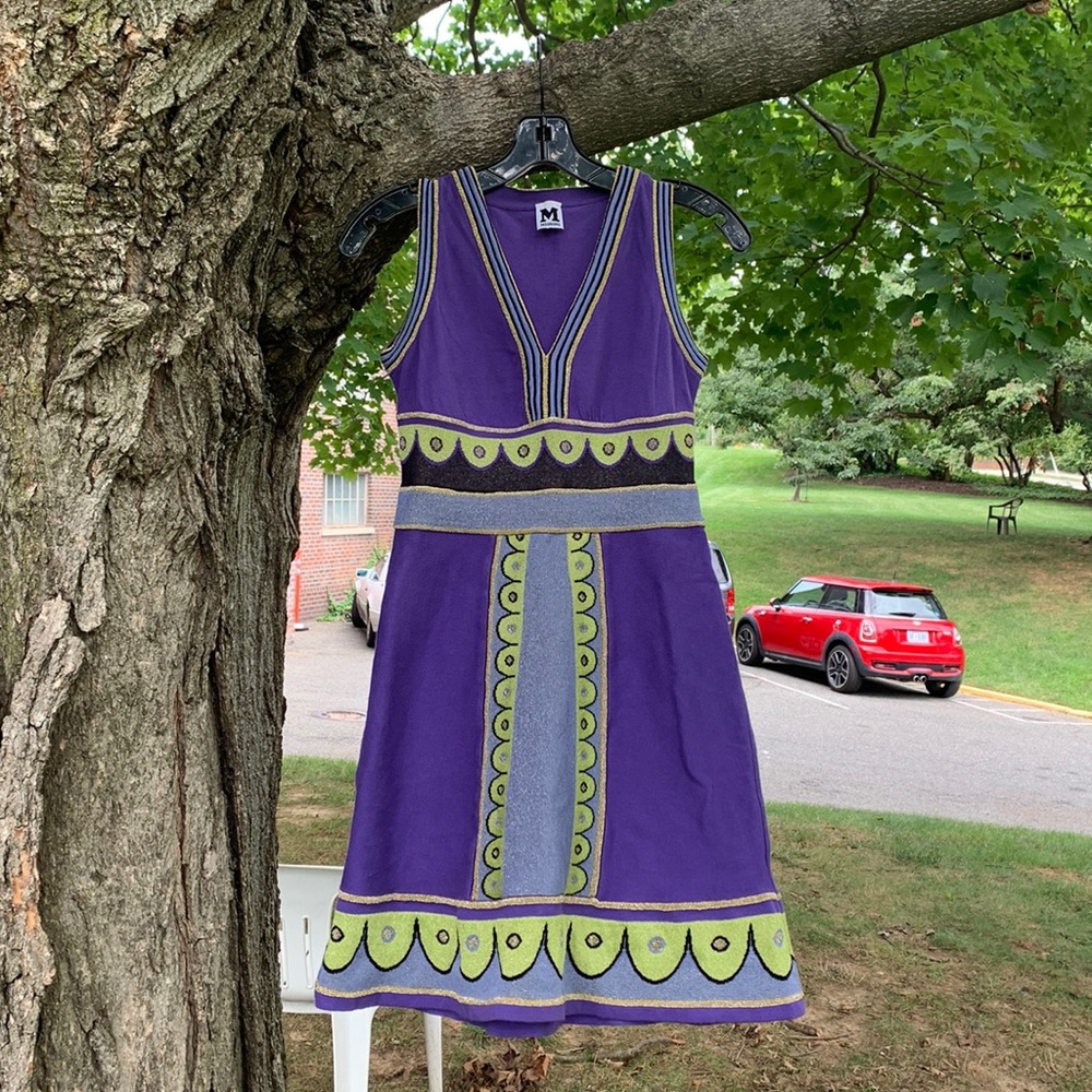 M Missoni Purple Dress - designer size 42 ❌sold on eBay ❌